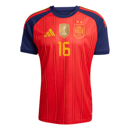 Španělsko domácí dres MS 2026 hráčská verze RODRIGO #16