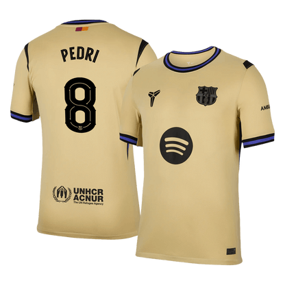 Venkovní Fotbalový Dres Barcelona 25/26 PEDRI #8 UCL