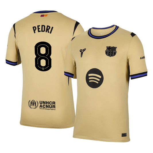 Venkovní Fotbalový Dres Barcelona 25/26 PEDRI #8 UCL