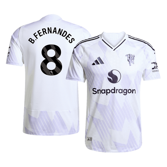 Venkovní Fotbalový Dres Manchester United 25/26 Authentic B.FERNANDES #8