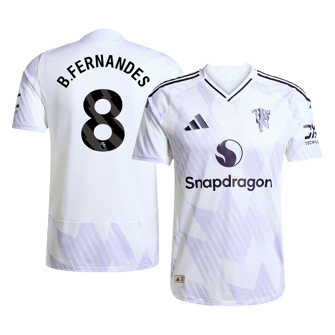 Venkovní Fotbalový Dres Manchester United 25/26 Authentic B.FERNANDES #8