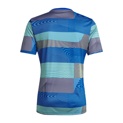 Real Madrid předzápasový fotbalový dres 2025/26 - modrá