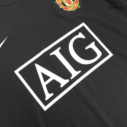 Venkovní Retro Dres Manchester United 2007/08 Long Sleeve SCHOLES #18