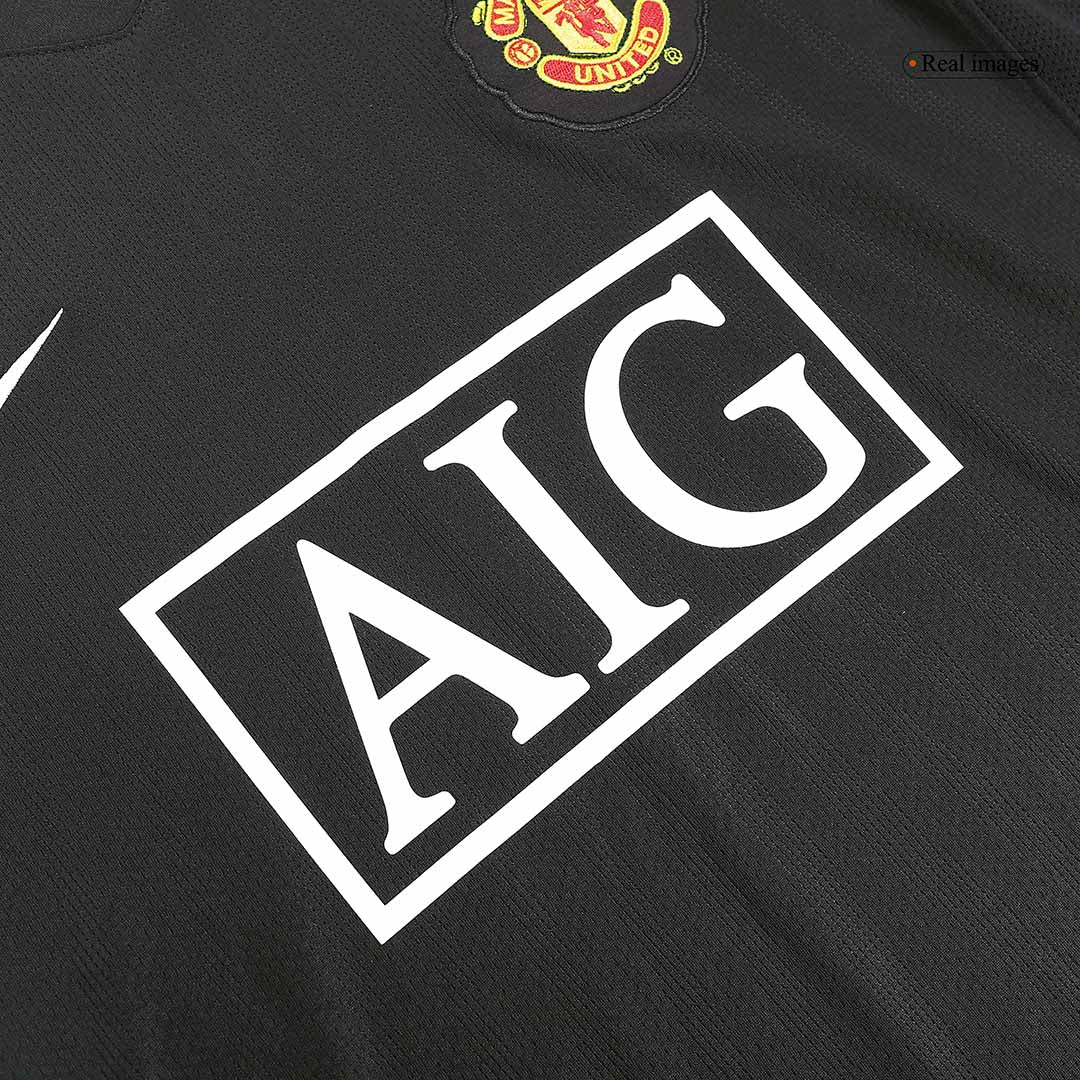 Venkovní Retro Dres Manchester United 2007/08 Long Sleeve ROONEY #10