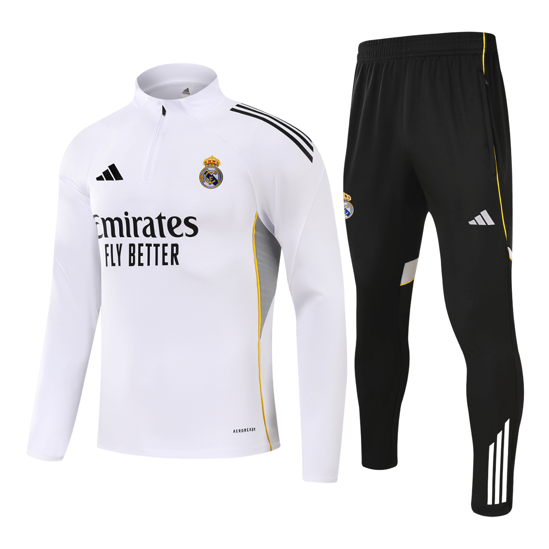 Real Madrid dětská sada mikiny 2025/26 bílá