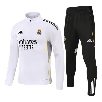 Real Madrid dětská sada mikiny 2025/26 bílá