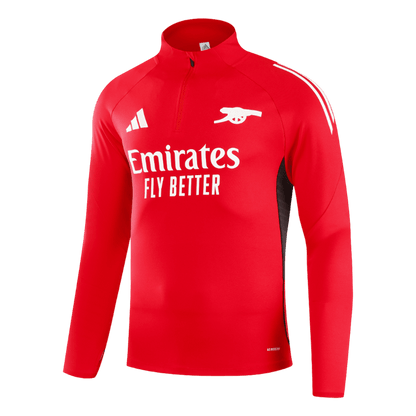 Arsenal dětská sada mikiny 2025/26 červená