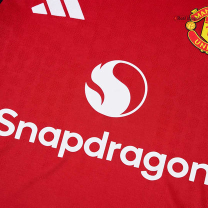 Domácí Fotbalový Dres Manchester United 25/26 Authentic ŠEŠKO #30