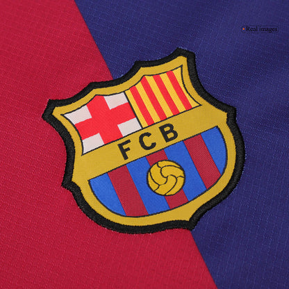 Domácí Fotbalový Dres Barcelona 24/25 Long Sleeve