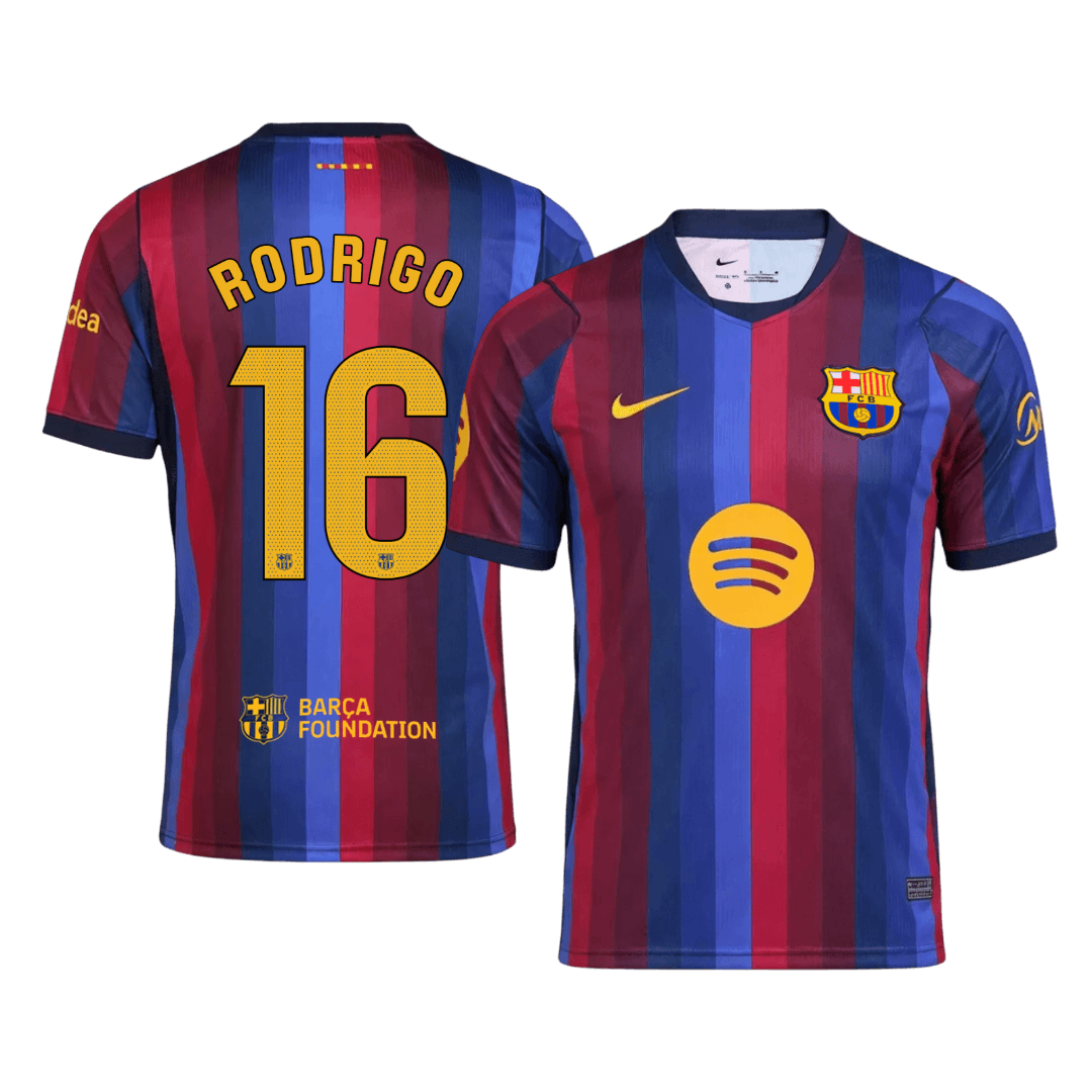 Barcelona domácí fotbalový dres 2026/27 RODRIGO #16