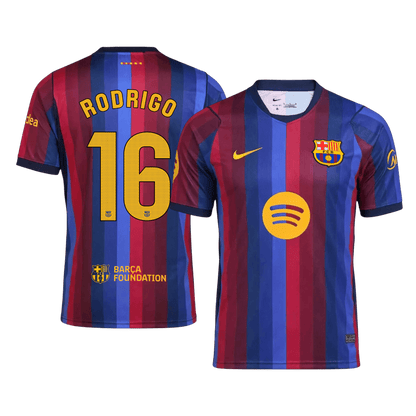 Barcelona domácí fotbalový dres 2026/27 RODRIGO #16