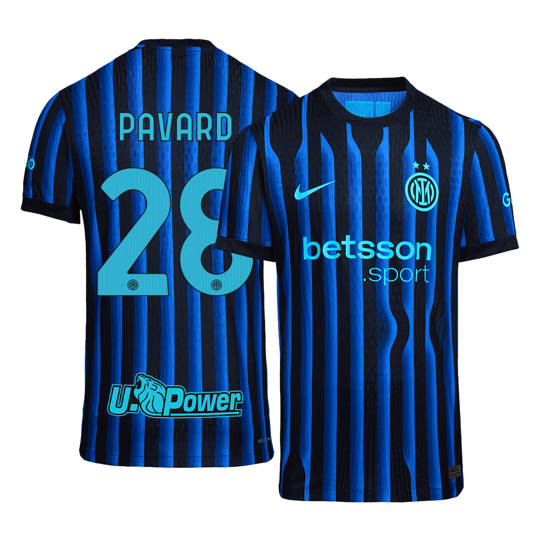 Inter Milán domácí dres 2025/26 hráčská verze PAVARD #28