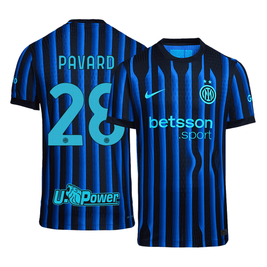 Inter Milán domácí dres 2025/26 hráčská verze PAVARD #28