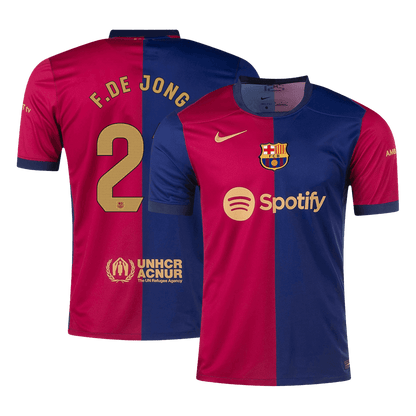 Domácí Fotbalový Dres Barcelona 24/25 F.DE JONG #21