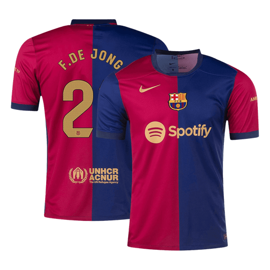 Domácí Fotbalový Dres Barcelona 24/25 F.DE JONG #21