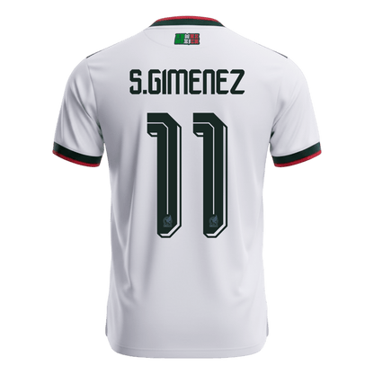 Mexiko venkovní fotbalový dres MS 2026 S.GIMENEZ #11