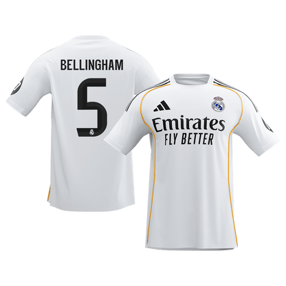 Domácí Fotbalový Dres Real Madrid 25/26 BELLINGHAM #5