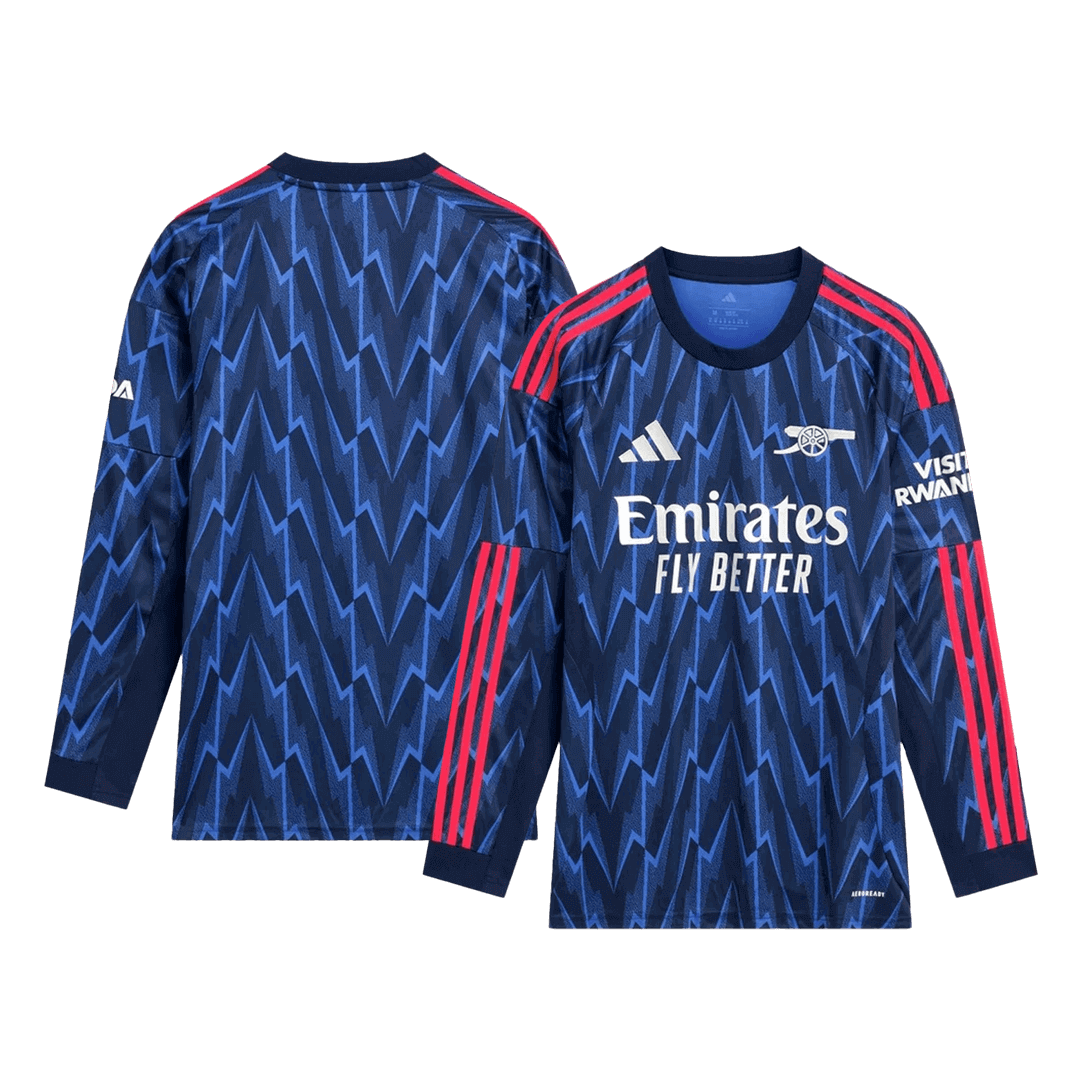 Arsenal venkovní fotbalový dres 2025/26 dlouhý rukáv