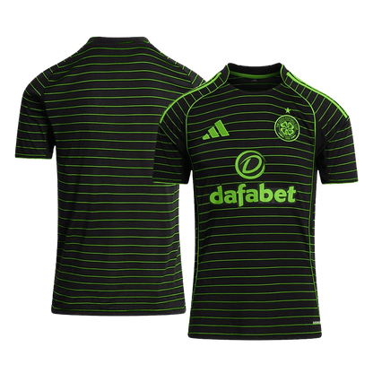 Celtic Away Soccer Jersey 2025/26 Black