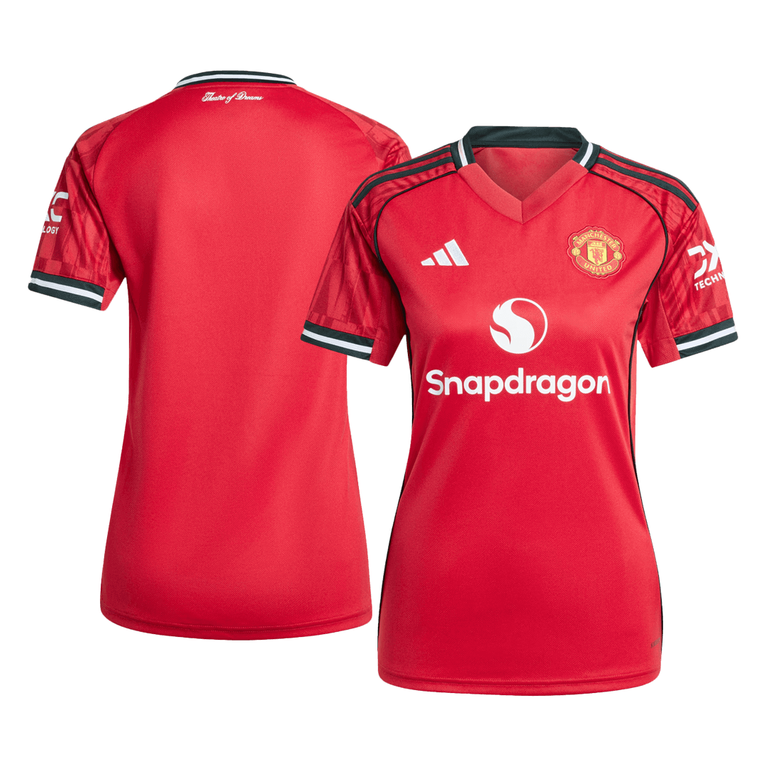 Dámský Domácí Fotbalový Dres Manchester United 25/26