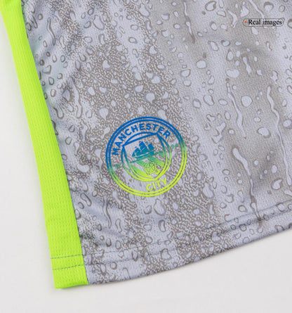 Manchester City dětská třetí sada dresu 2025/26