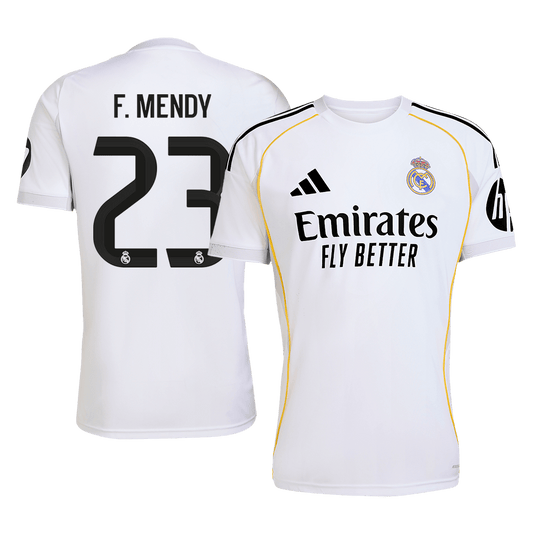 Real Madrid domácí fotbalový dres 2025/26 F.MENDY #23