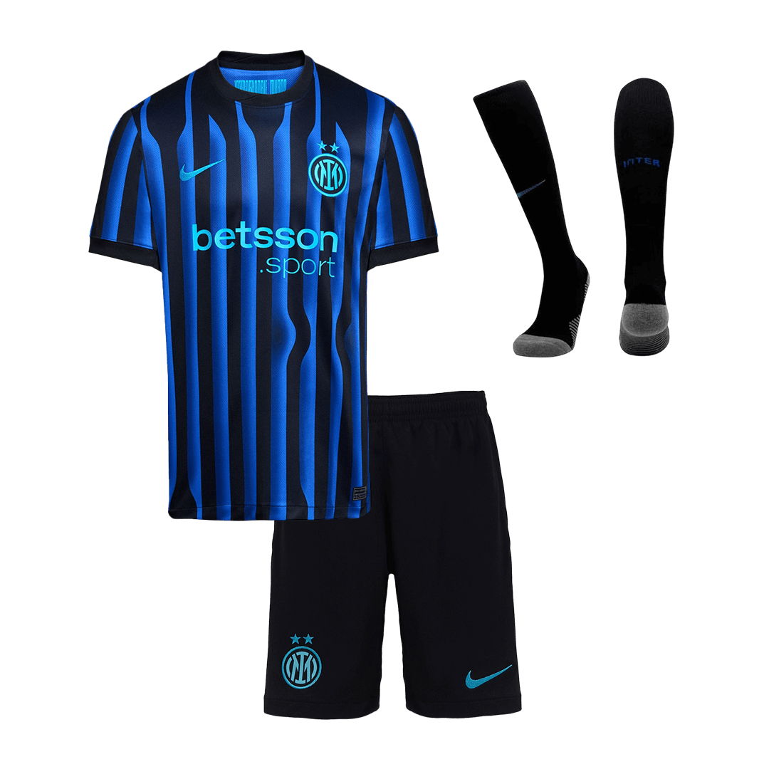 Inter Milán dětská domácí kompletní sada 2025/26