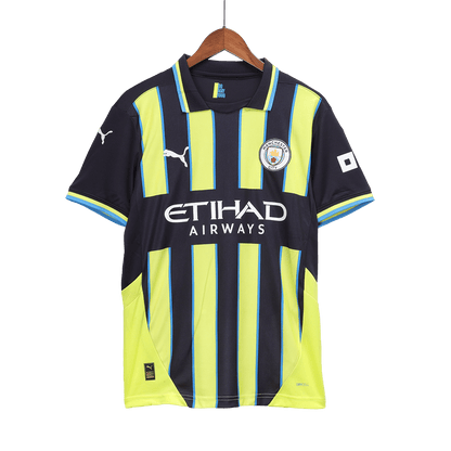 Venkovní Fotbalový Dres Manchester City 24/25 HAALAND #9 UCL