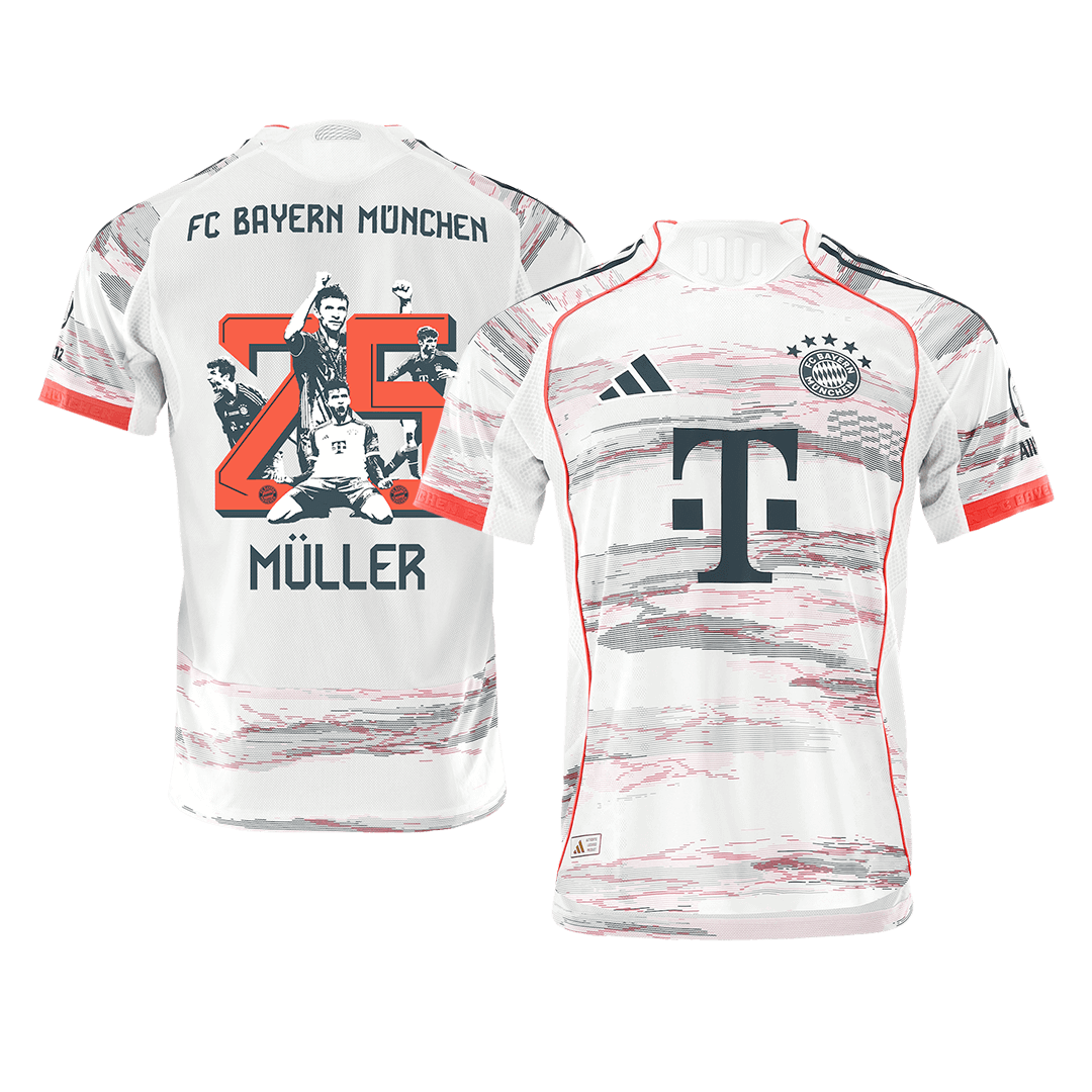 Venkovní Fotbalový Dres Bayern Mnichov 25/26 Authentic MÜLLER Special #25