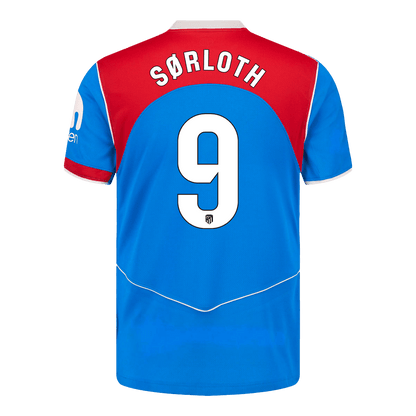 Atletico Madrid třetí fotbalový dres 2025/26 SØRLOTH #9