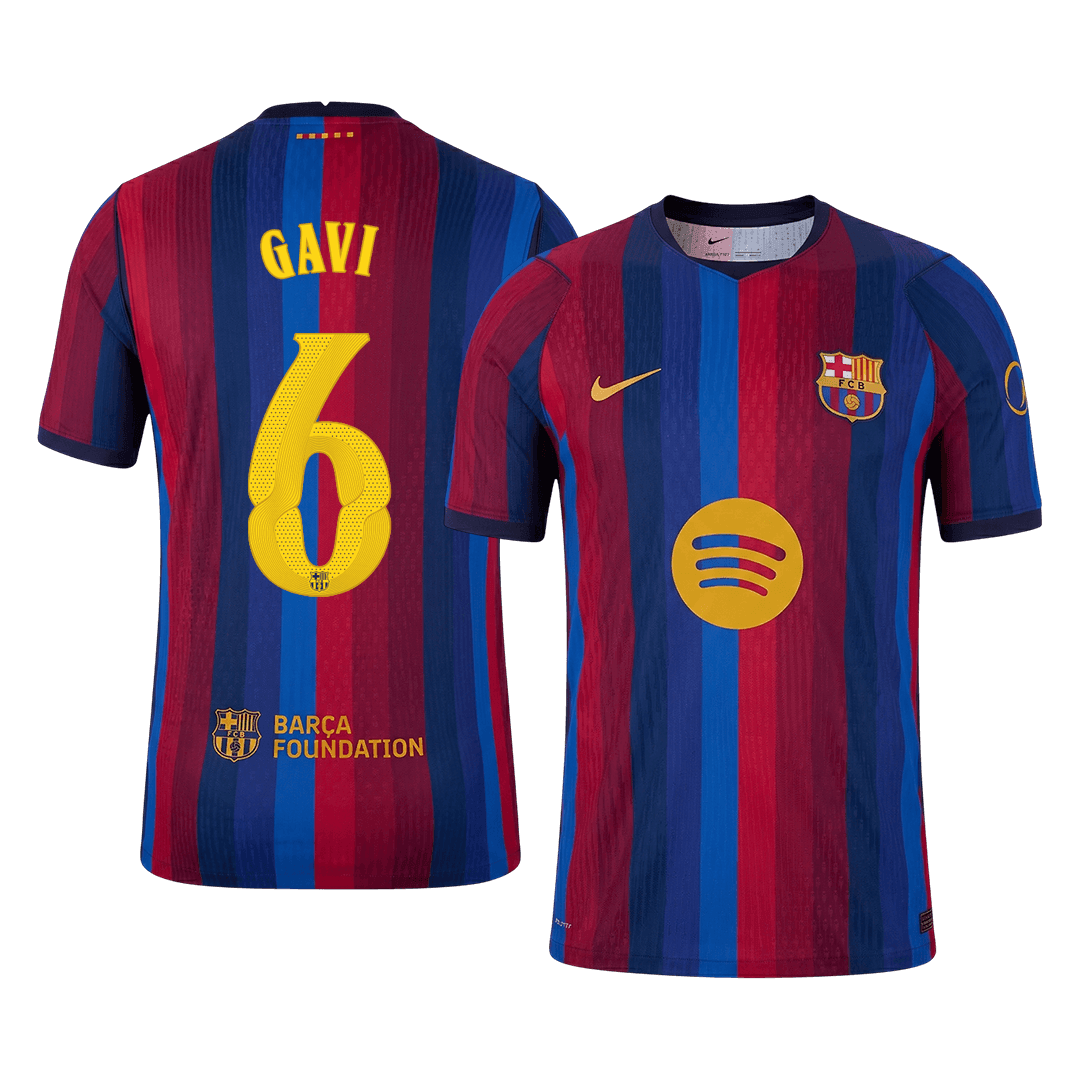 Barcelona domácí dres 2026/27 hráčská verze GAVI #6 UCL