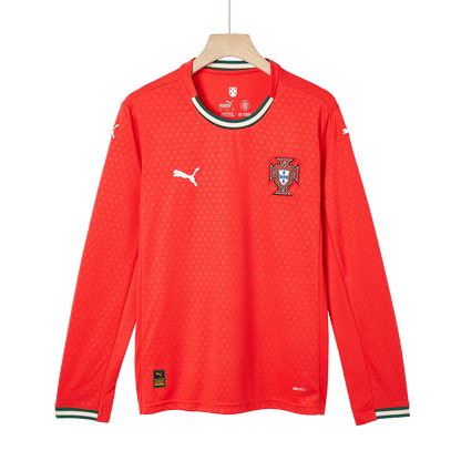 Domácí Fotbalový Dres Portugal Long Sleeve
