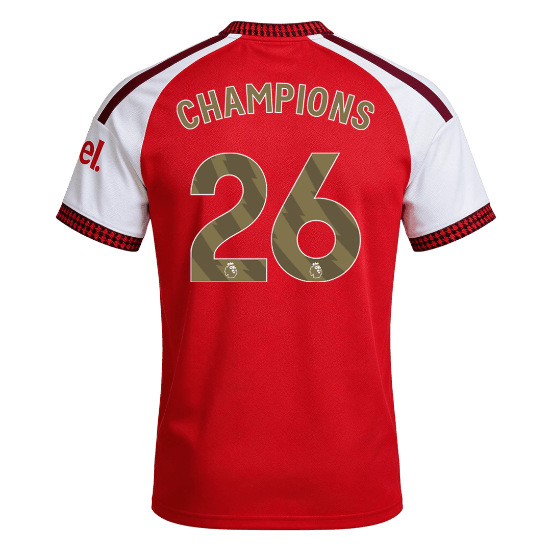 Arsenal domácí fotbalový dres 2026/27 CHAMPIONS #26