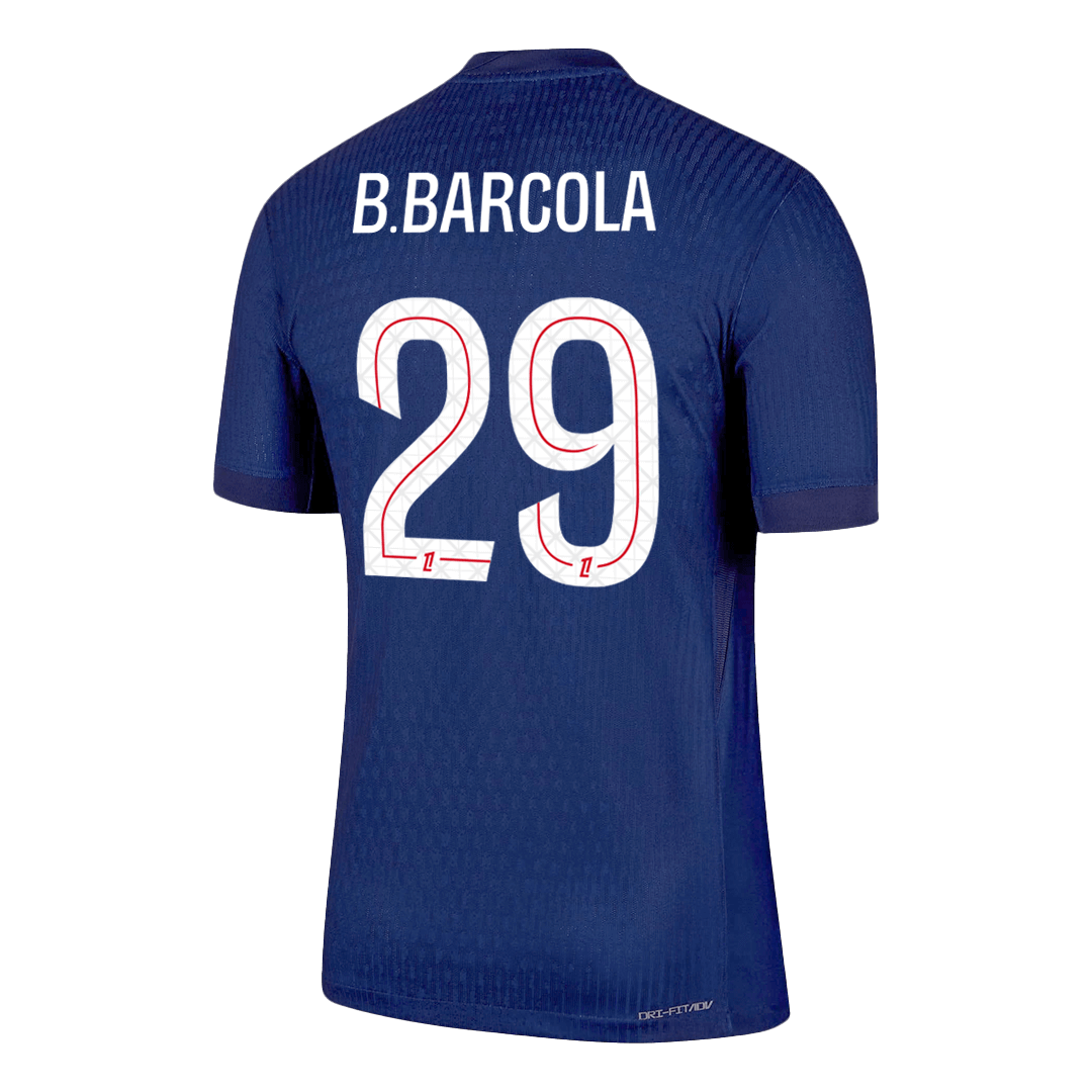 Domácí Fotbalový Dres PSG 25/26 Authentic B.BARCOLA #29
