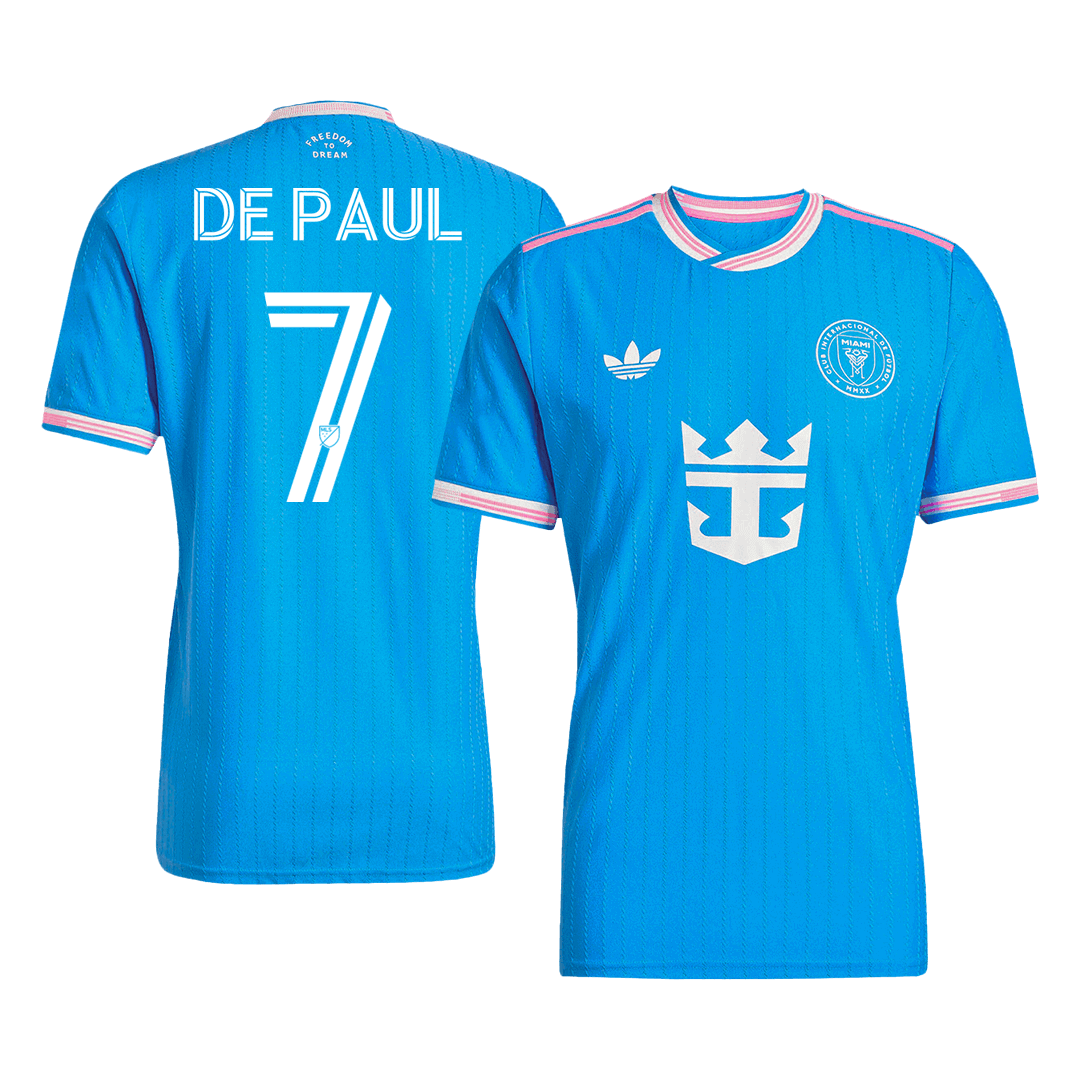 Třetí Fotbalový Dres Inter Miami CF 2025 Authentic DE PAUL #7