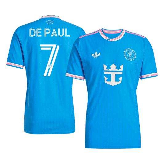 Třetí Fotbalový Dres Inter Miami CF 2025 Authentic DE PAUL #7