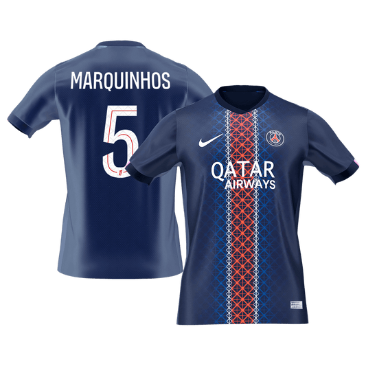Domácí Fotbalový Dres PSG 25/26 MARQUINHOS #5