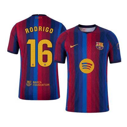 Barcelona domácí dres 2026/27 hráčská verze RODRIGO #16