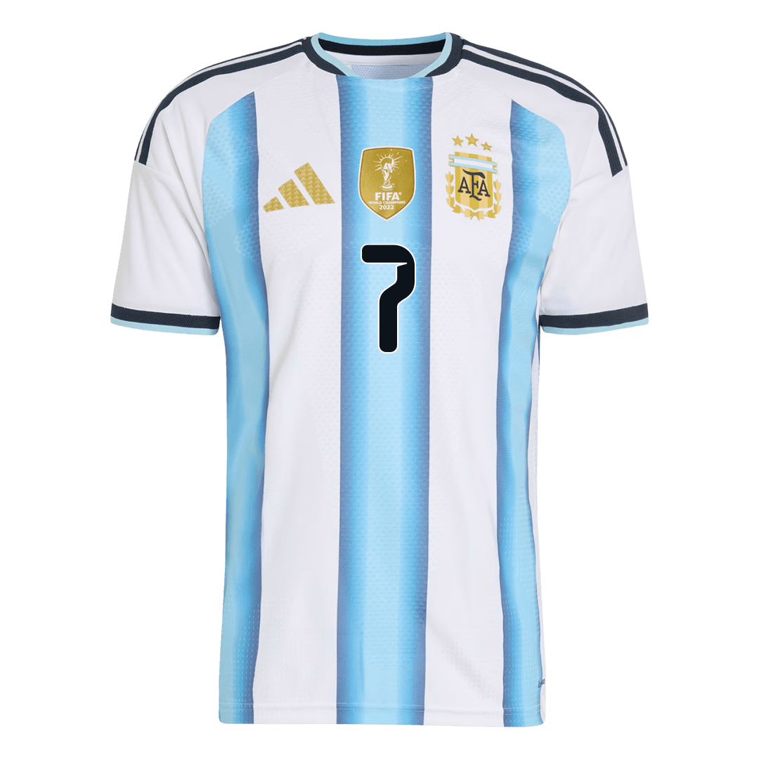 Argentina domácí dres MS 2026 hráčská verze DE PAUL #7