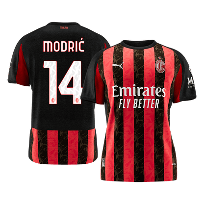 AC Milán domácí fotbalový dres 2025/26 MODRIĆ #14