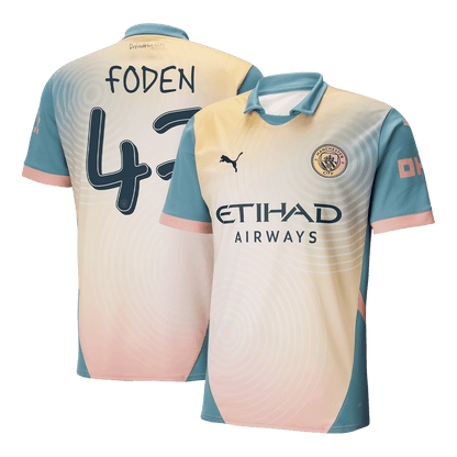 Fotbalový Dres Manchester City 24/25 FODEN #47 - Definitely City