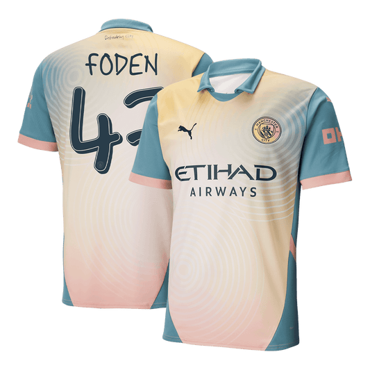 Fotbalový Dres Manchester City 24/25 FODEN #47 - Definitely City