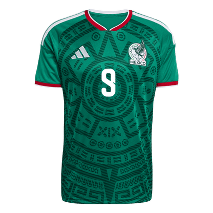Mexiko Domácí Fotbalový Dres MS 2026 Raúl #9