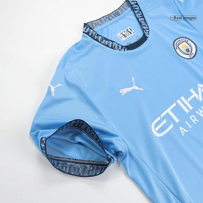 Domácí Fotbalový Dres Manchester City 24/25 HAALAND #9 UCL