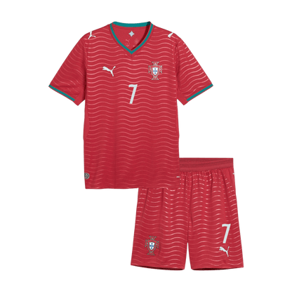 Portugalsko dětská domácí sada dresu MS 2026 RONALDO #7