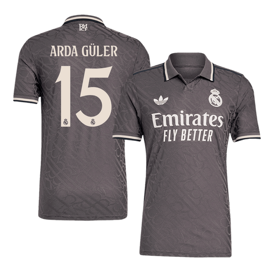 Třetí Fotbalový Dres Real Madrid 24/25 Authentic ARDA GÜLER #15