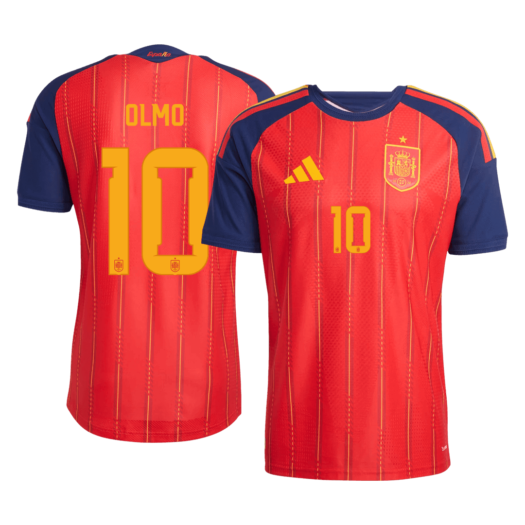 Španělsko domácí dres MS 2026 hráčská verze OLMO #10