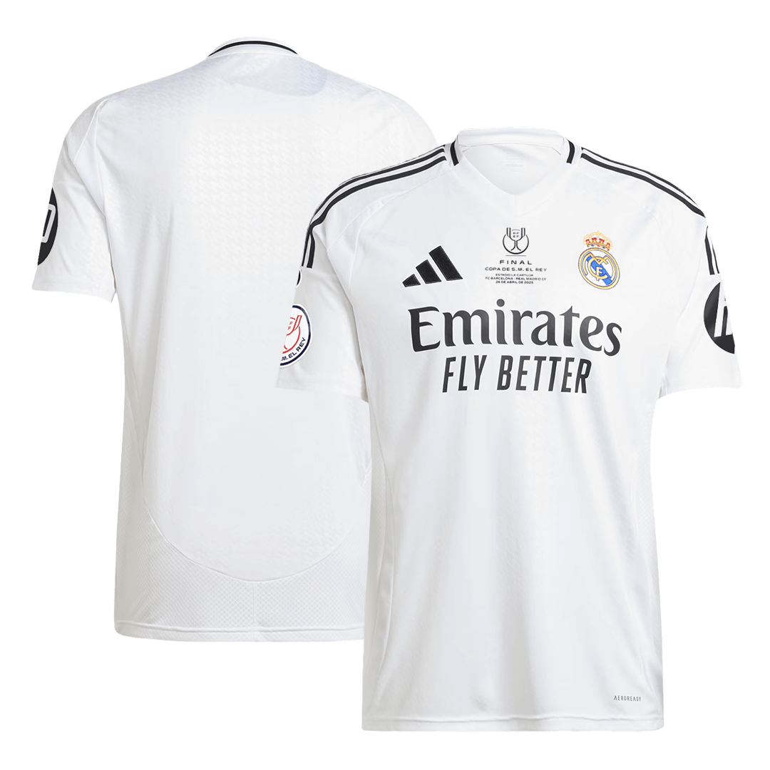 Domácí Fotbalový Dres Real Madrid 24/25- Copa del Rey Final