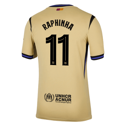 Venkovní Fotbalový Dres Barcelona 25/26 RAPHINHA #11 UCL