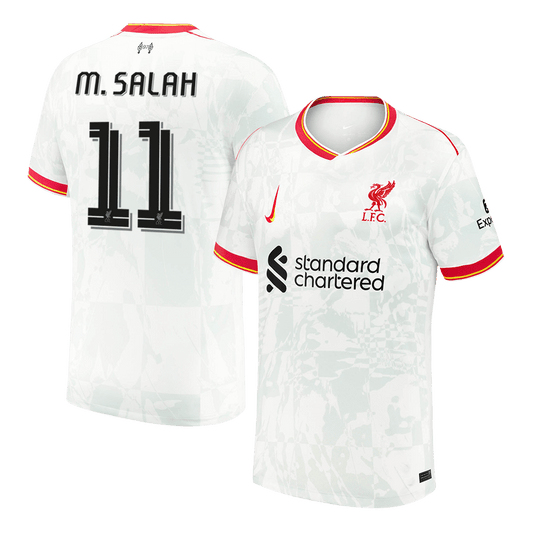Třetí Fotbalový Dres Liverpool M.SALAH #11 UCL